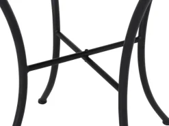 Siena Garden Gartentisch Como Quadratisch Grau 60 cm x 60 cm