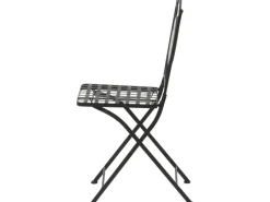 Sale Siena Garden Klappsessel Prato Eisen 37 cm x 36 cm x 90 cm Schwarz Mosaik