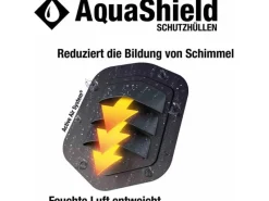 Best Siena Garden Schutzhülle Sitzgruppe AquaShield Hellgrau 160 cm x 150 cm x 85 cm