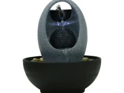 Silex Kunststeinbrunnen/Zimmerbrunnen Polyresin 23 cm x 23 cm Höhe 27,5 cm