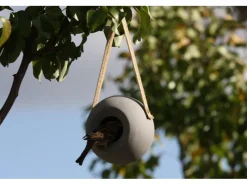 Clearance Singing Friend SingingFriend Vogelhaus Lisa Grey Grau