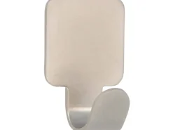 Best Siro Haken 2319 Metall Selbstklebend 3 Stück Nickelfarben Matt