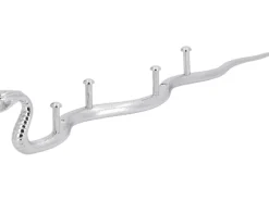 Siro Hakenleiste 2088 Metall Chrom Glänzend Länge 369 mm 4 Haken