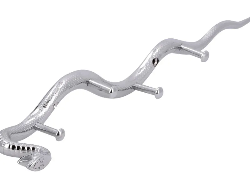 Siro Hakenleiste 2088 Metall Chrom Glänzend Länge 369 mm 4 Haken