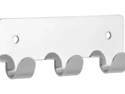 Hot Siro Hakenleiste 1603 Metall Länge 114 mm 3 Haken Chrom Glänzend