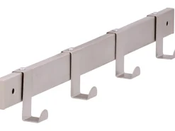 Sale Siro Hakenleiste 1444 Metall Länge 404 mm 4 Haken Nickel Matt