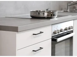 Hot Siro Möbelgriff 2108 Metall Uni Schwarz Matt Lochabstand 128 mm