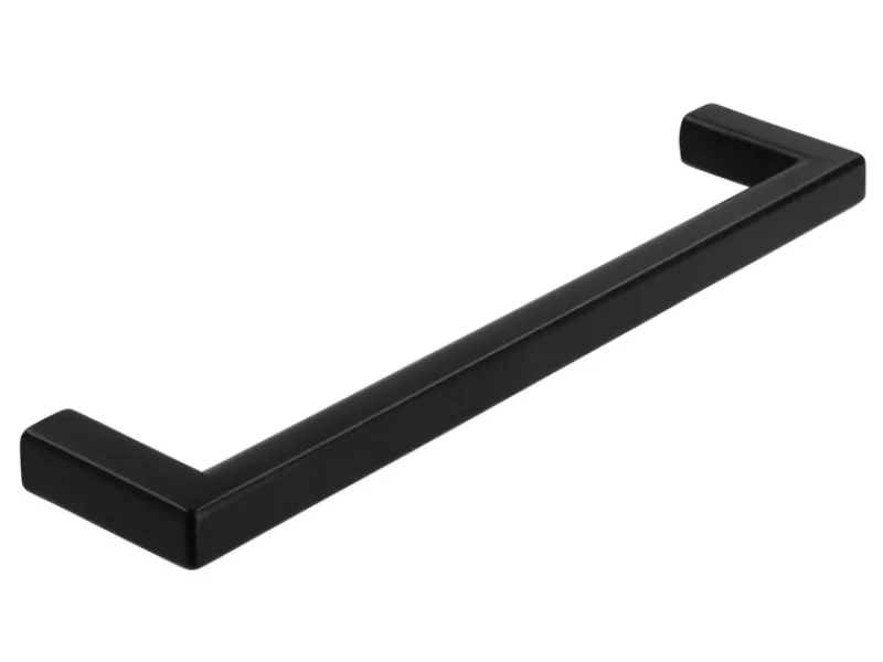 Hot Siro Möbelgriff 2108 Metall Uni Schwarz Matt Lochabstand 128 mm