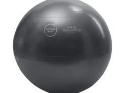 Sitting Ball Hocker Skins Schneeluchs 150 l Weiß Fellimitat-Muster