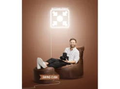 Sitting Point Hocker Cuba 60 l Braun