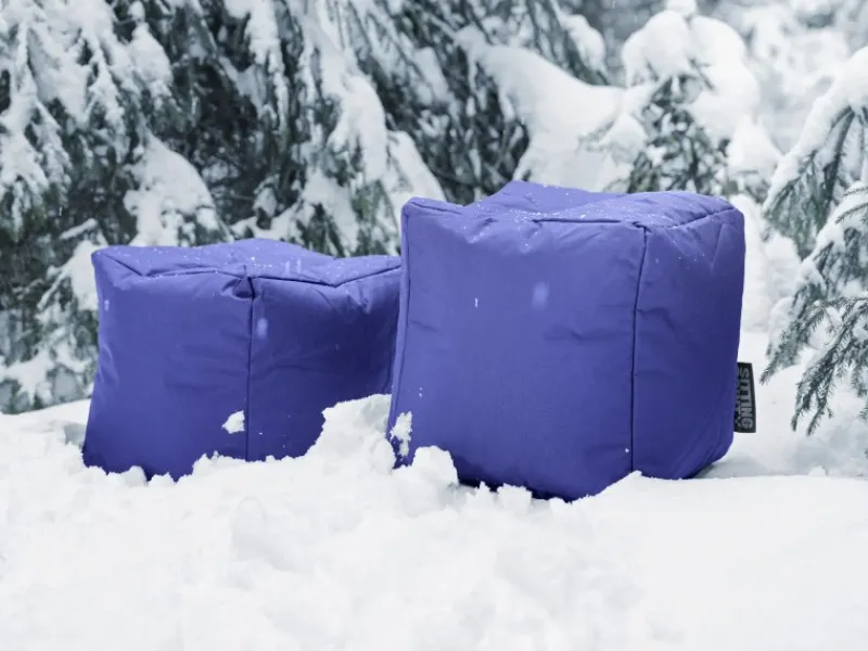 Clearance Sitting Point Hocker Cube Scuba 60 l Rose