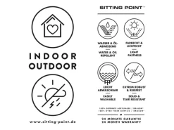 Sitting Point Hocker Outside 150 l