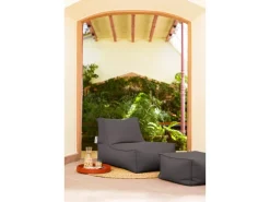 Hot Sitting Point Hocker Roll Korfu 100 l Anthrazit