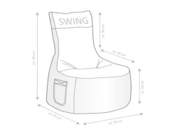 Discount Sitting Point Sessel Swing 300 l Braun