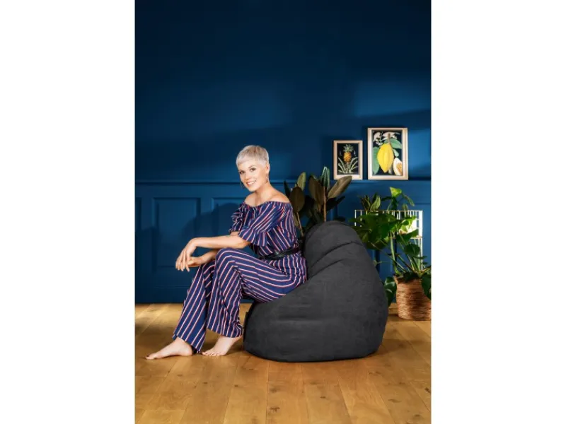 Hot Sitting Point Sitzsack Alfa 300 l Schwarz