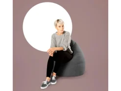 Outlet Sitting Point Sitzsack Alfa 220 l Anthrazit