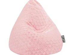 Sitting Point Sitzsack BeanBag Fluffy 120 l Herz-Muster