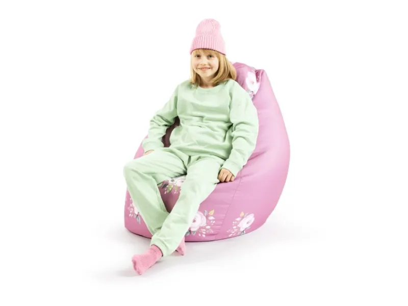Sitting Point Sitzsack Bean Bag Horse 220 l Rose Bunt