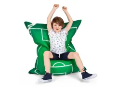 Sitting Point Sitzsack BigBag 200 l Gras Grün Fußball-Muster