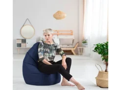 Online Sitting Point Sitzsack Brava BeanBag 220 l Jeansblau