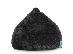 Best Sitting Point Sitzsack Fluffy 220 l Schwarz