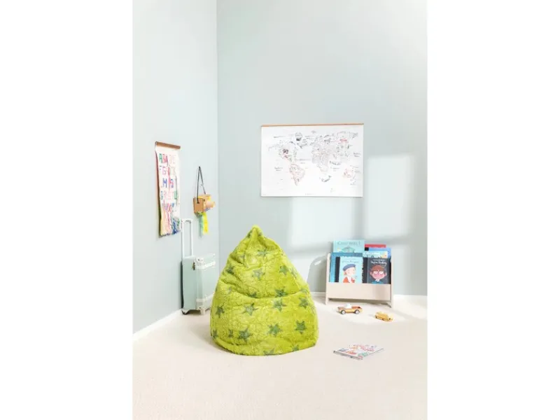 Online Sitting Point Sitzsack Fluffy 120 l Grün