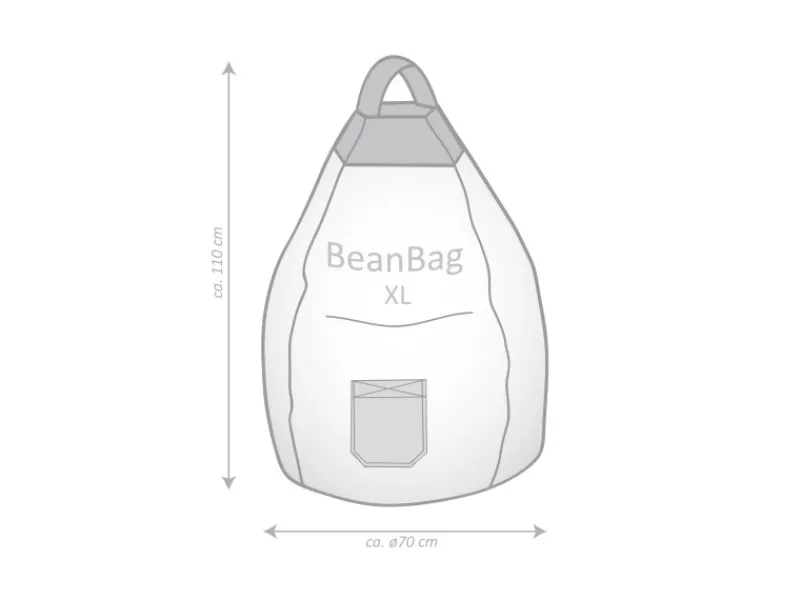 Sitting Point Sitzsack Jamie 220 l