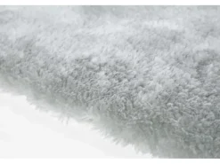 Andiamo Sitzkissen Lambskin Rund Kunstfell Hellgrau 40 cm x 40 cm