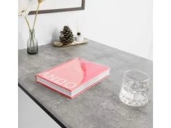 Hot SoBuy Bartisch Set 5-teilig Essgruppe Esstisch mit 4 Hockern Grau-Schwarz OGT15-HG