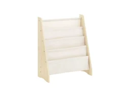 Hot SoBuy Bücherregal Kinderregal mit 4 Stofffächern Zeitungsständer KMB50-N