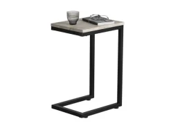 New SoBuy Betttisch Beistelltisch Sofatisch Nachttisch Pflegetisch Grau FBT44-HG