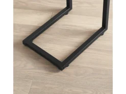 New SoBuy Betttisch Beistelltisch Sofatisch Nachttisch Pflegetisch Grau FBT44-HG