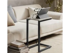 New SoBuy Betttisch Beistelltisch Sofatisch Nachttisch Pflegetisch Grau FBT44-HG