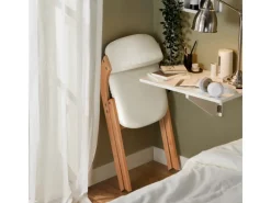 SoBuy Esszimmerstuhl Klappstuhl Küchenstuhl Polsterstuhl mit Lehne FST92-W