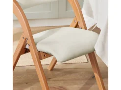 SoBuy Esszimmerstuhl Klappstuhl Küchenstuhl Polsterstuhl mit Lehne FST92-W