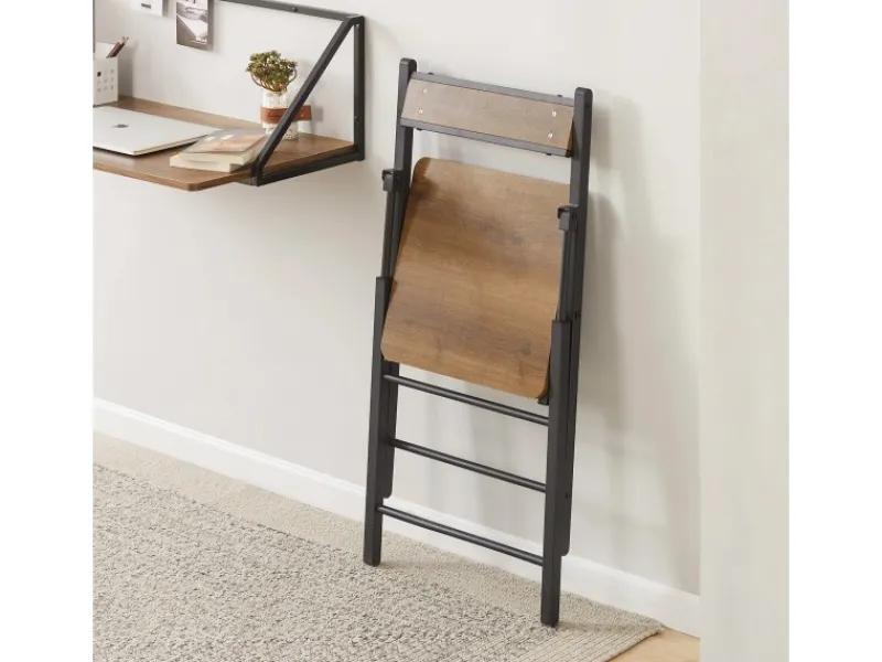 Discount SoBuy Esszimmerstuhl Klappstuhl Küchenstuhl mit Lehne 46x80x48cm Vintage FST88-PF