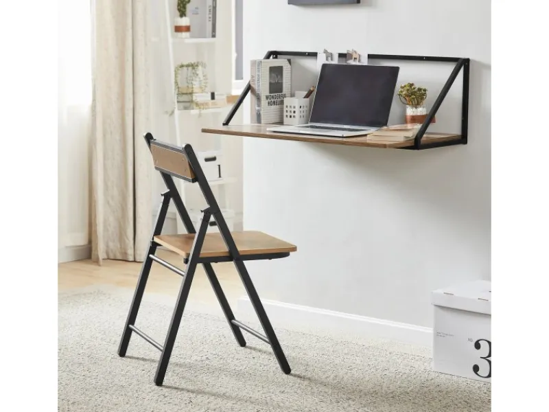 Discount SoBuy Esszimmerstuhl Klappstuhl Küchenstuhl mit Lehne 46x80x48cm Vintage FST88-PF