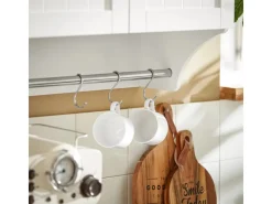 SoBuy Hängeschrank Badezimmerschrank Wandschrank Küchenschrank BZR84-W