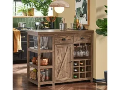 Clearance SoBuy Kücheninsel Freistehend Küchenschrank Sideboard Buffet Vintage SVW20-N