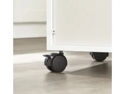 Outlet SoBuy Küchenschrank Küchenwagen Mikrowellenschrank Servierwagen FSB09-W