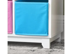 Clearance SoBuy Kinder Bücherregal Kinderregal mit Ablagen Aufbewahrungsregal Weiß KMB34-F