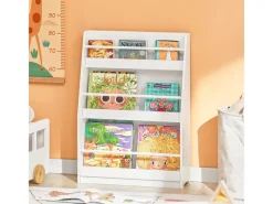 SoBuy Kinderregal Bücherregal für Kinder Wandregal Aufbewahrungsregal KMB45-W