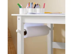 SoBuy Kindertisch mit 1 Stuhl Kindersitzgruppe Maltisch für Kinder KMB60-W