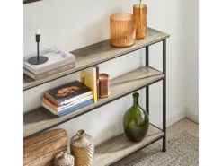 Sale SoBuy Konsolentisch mit 3 Ablagen Flurtisch Sideboard Vintage FSB49-PZ