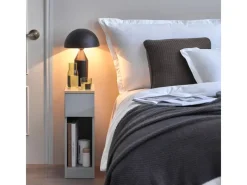 New SoBuy Nachttisch 2er Set Sofatisch Beistelltisch Hellgrau FBT111-HGx2