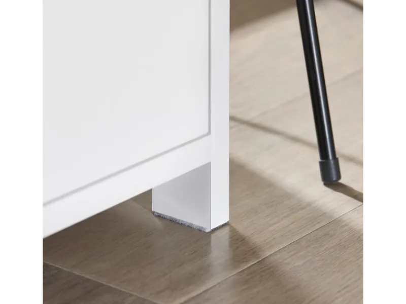 Best SoBuy Nachttisch Nachtschrank mit 2 Schubladen Beistelltisch FRG258-II-W Weiß