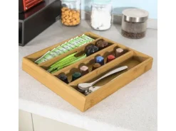 Sale SoBuy Schubladenbox Aufbewahrungsbox Schreibtischorganizer 30×10×31cm FRG280-SCH