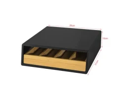 Sale SoBuy Schubladenbox Aufbewahrungsbox Schreibtischorganizer 30×10×31cm FRG280-SCH