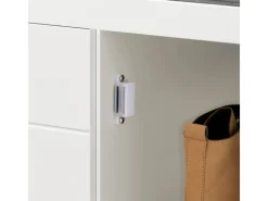 Sale SoBuy Schuhbank mit Sitzfläche Sitzbank aus MDF 91x51x30cm Weiß-Grau FSR63-II-W Grau-Weiß