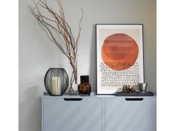 SoBuy Schuhkipper mit 4 Klappen Schuhschrank Schuhkommode Hellgrau FSR100-HG